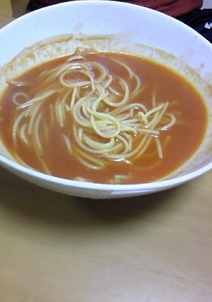 海鮮トマトスープパスタ-レシピのメイン写真