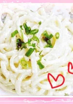 明太子と豆乳＊旨い〜クリームうどん☆-レシピのメイン写真