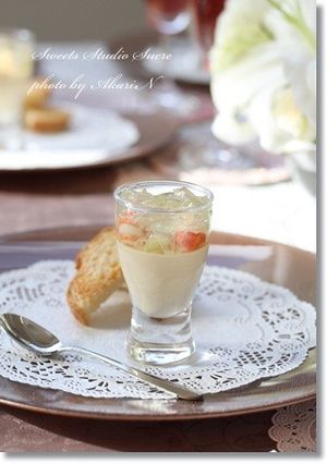 レンズ豆のムース、コンソメゼリー添え-レシピのメイン写真