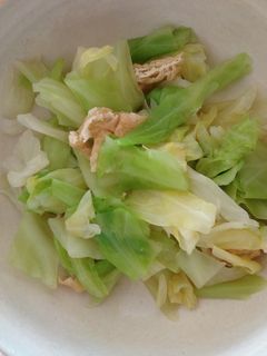 お肉を食べ過ぎた翌日に☆キャベツのお浸し-レシピのメイン写真