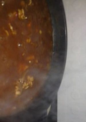 我が家のトマト入りカレー-レシピのメイン写真