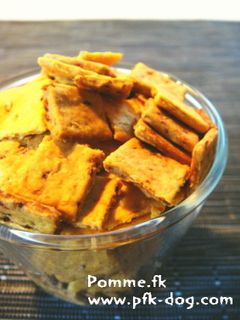 ★ワンコ用 ニンジンとゴマのクッキー★-レシピのメイン写真