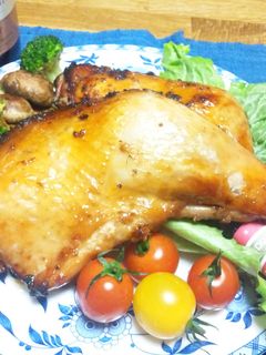 ローストチキン-レシピのメイン写真