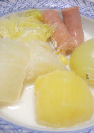白い野菜のホットミルク煮-レシピのメイン写真