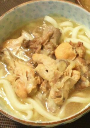 沖縄ソバ風豚骨牛骨出汁うどん-レシピのメイン写真