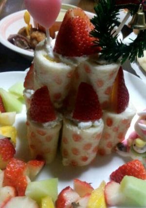 Christmas cake(1才)-レシピのメイン写真