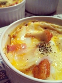 魚河岸揚げで*レンジで簡単洋風茶碗蒸し-レシピのメイン写真
