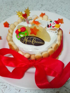 離乳食ベビーのX'masケーキ-レシピのメイン写真