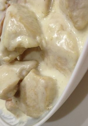 こどもに人気☆鶏肉のクリーム煮-レシピのメイン写真