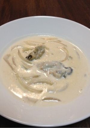 牡蠣のクリームスープ-レシピのメイン写真