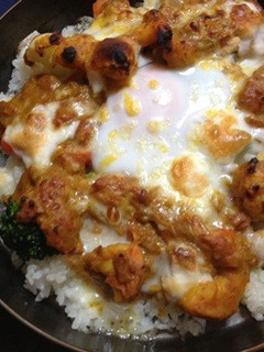 残りカレーで半熟卵のドリア-レシピのメイン写真