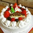 いちごのデコレーション