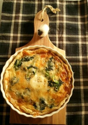 **長芋とベーコンのパイキッシュ**-レシピのメイン写真