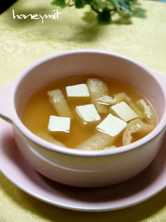 豆腐とうす揚げの和風コンソメスープ☆-レシピのメイン写真