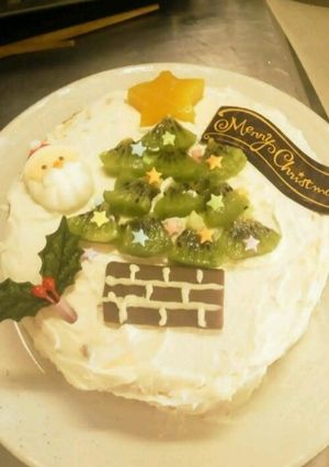 クリスマスケーキ-レシピのメイン写真