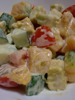 さつま芋とかぼちゃのサラダわさび風味-レシピのメイン写真