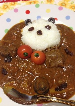 パンダカレー-レシピのメイン写真