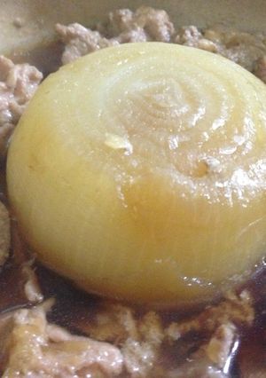 簡単！お肉と玉ねぎの姿煮-レシピのメイン写真