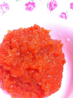 超簡単...丼で...キャロット ジャム-レシピのメイン写真