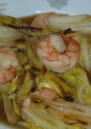 海老と白菜の塩あんかけ-レシピのメイン写真