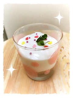 ふわふわヨーグルトムース☆生クリームなし-レシピのメイン写真