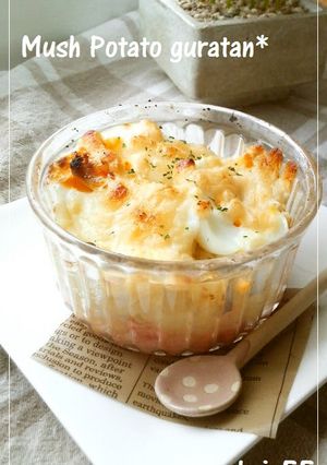 ◇白身魚のマッシュポテトグラタン◇-レシピのメイン写真