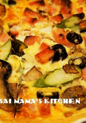 簡単キッシュ 15分でパイ皮も自家製！-レシピのメイン写真