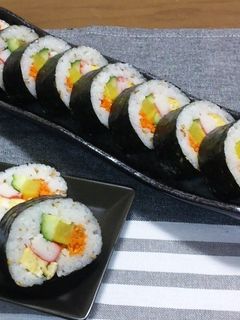 金ごまいりごまで韓国風のり巻き-レシピのメイン写真