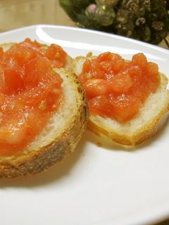 トマトのブルスケッタ-レシピのメイン写真