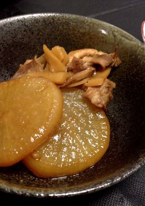 プリプリ大根と豚肉の生姜煮-レシピのメイン写真