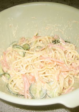 たらこスパゲティサラダ-レシピのメイン写真