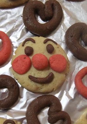 子どもが喜ぶ！アンパンマンクッキー♪-レシピのメイン写真