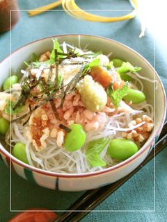 ツナとせん切り大根の醤油麹丼 レモン風味-レシピのメイン写真