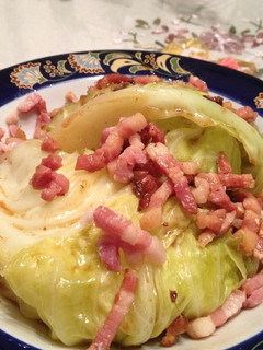 ストウブ鍋で作る焼きキャベツ-レシピのメイン写真
