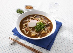 レトルトカレーで作るカレーうどん-レシピのメイン写真