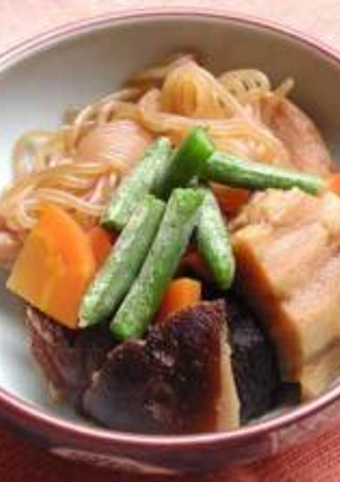車麩と白滝の煮物-レシピのメイン写真