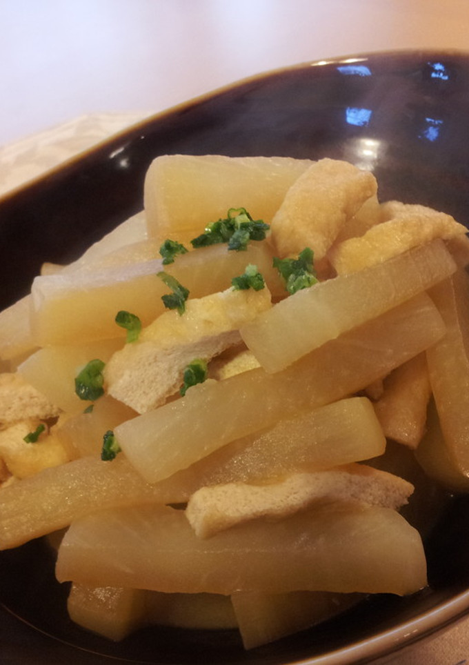 簡単煮物**大根と油揚げの煮物**-レシピのメイン写真