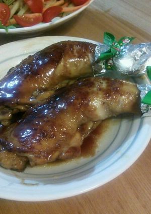 調味料3つ！クリスマス照り焼きチキン-レシピのメイン写真