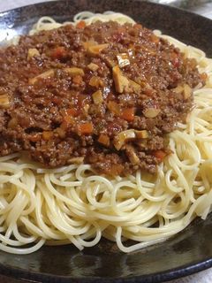 フライパンでミートソース-レシピのメイン写真