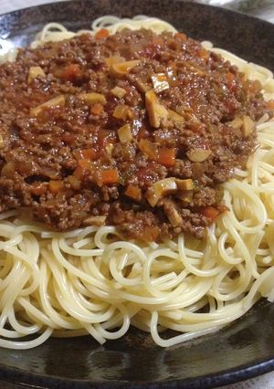 フライパンでミートソース-レシピのメイン写真