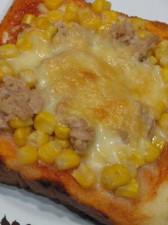 ピザ風トースト(コーン&ツナ)-レシピのメイン写真