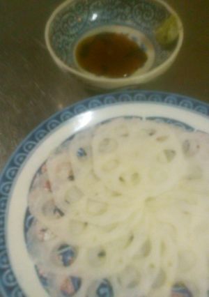 レンコンの刺し身-レシピのメイン写真
