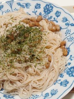 納豆そうめん-レシピのメイン写真