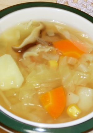 *栄養満点　私のキャベツスープⅠ*-レシピのメイン写真