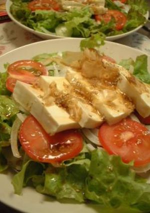 夏は涼しく、お豆腐サラダ-レシピのメイン写真