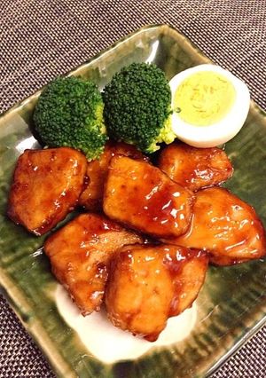 早い！簡単おいしい♡鶏胸肉の甘酢和え-レシピのメイン写真