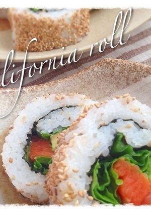 簡単カリフォルニアロール-レシピのメイン写真