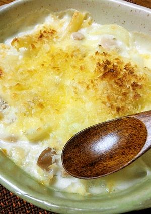 岩塩が味の決め手★マカロニグラタン-レシピのメイン写真