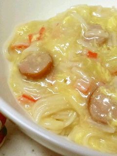 ぽかぽか♪中華あんかけうどん(そうめん)-レシピのメイン写真