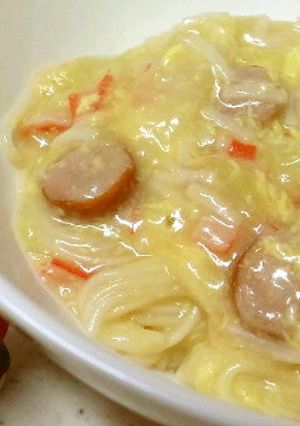 ぽかぽか♪中華あんかけうどん(そうめん)-レシピのメイン写真